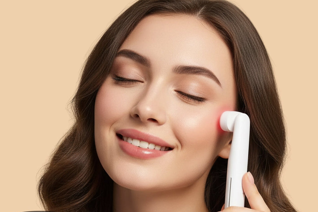 Lumaura Glow Wand - Red Light + Microcurrent Anti-Aging Device