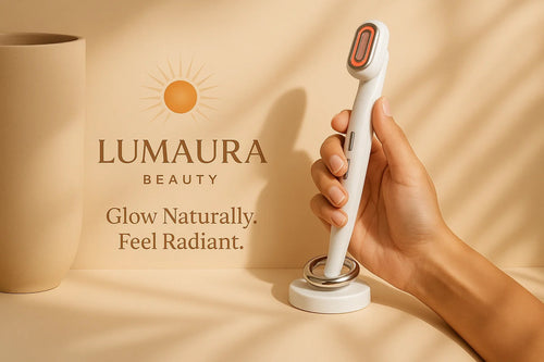 Lumaura Glow Wand - Red Light + Microcurrent Anti-Aging Device