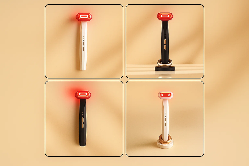 Lumaura Glow Wand - Red Light + Microcurrent Anti-Aging Device